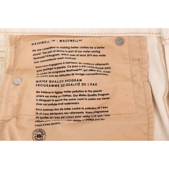 Banana Republic Women US30 Optic White High Rise Straight Leg Jeans S/ 884661-00 - Picture 10 of 14